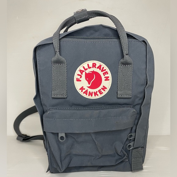 Fjallraven Handbags - Fjallraven Kanken Mini Backpack Gray With Seat Cushion